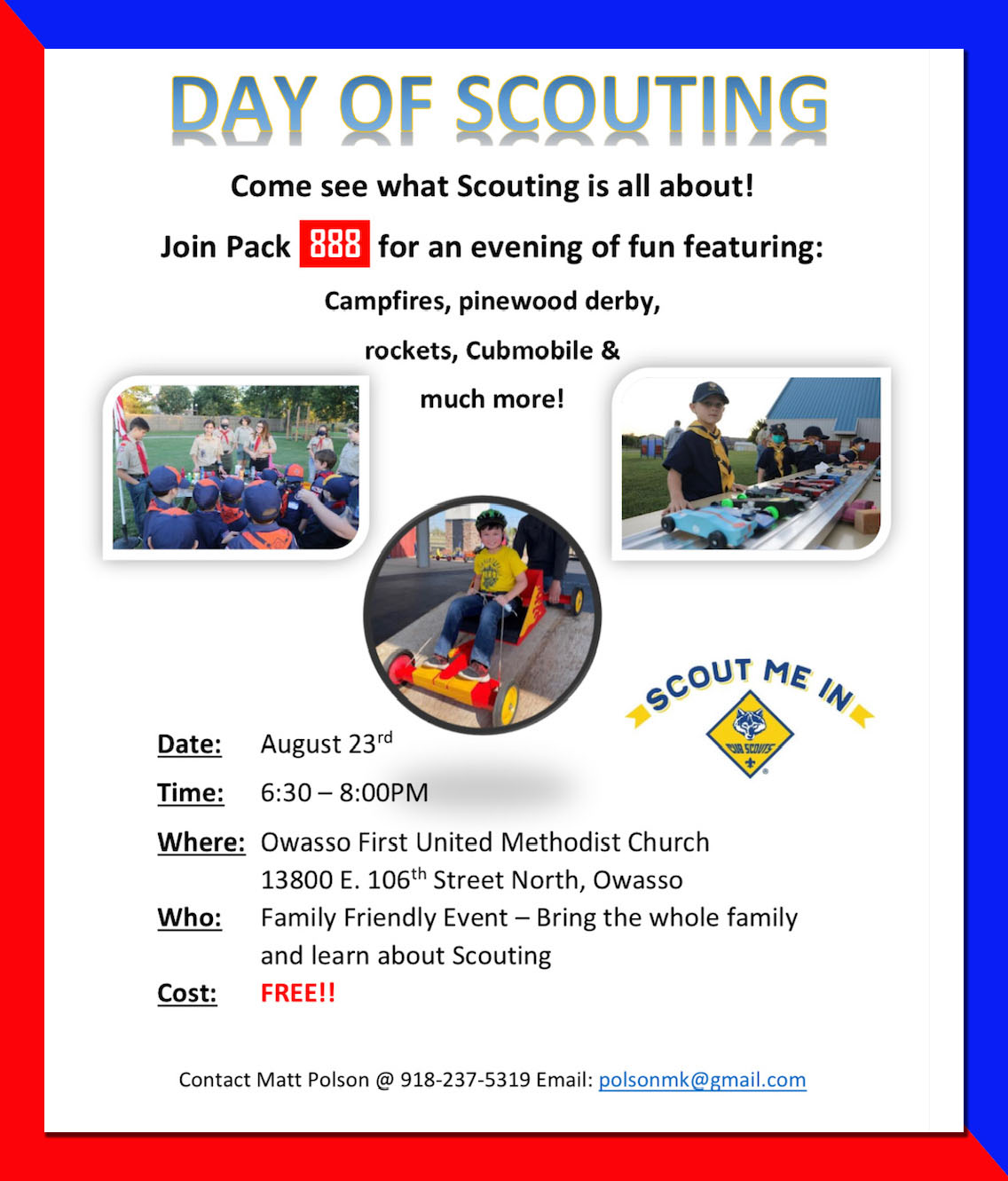 Day of Scouting Event