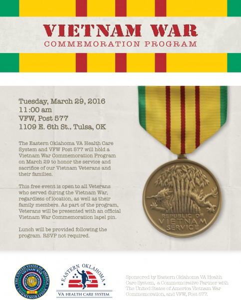 Vietnam War Commemoration Program on March 29 - Owassoisms.com