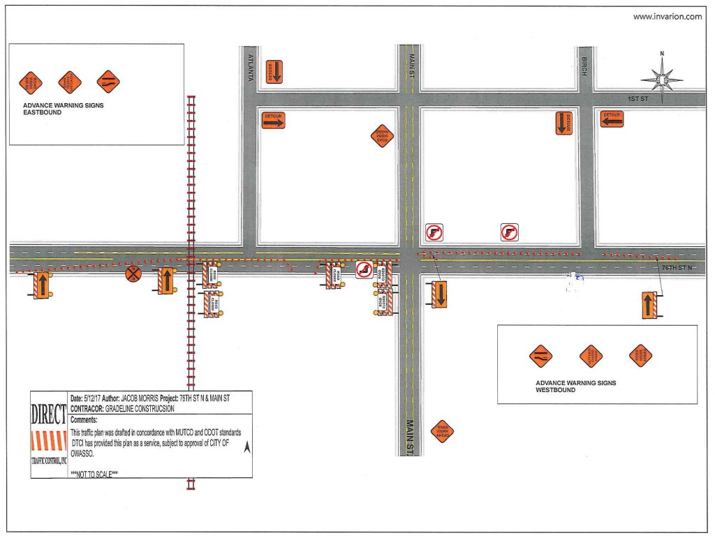 Roadwork to Begin at 76th and Main - Owassoisms.com